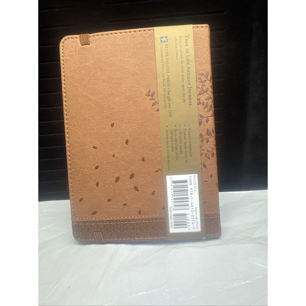 Tree of Life Journal (Vegan Leather‎ Notebook) Hardcover. Beautiful Book.